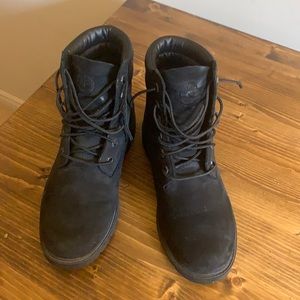 Black Timberland Boots